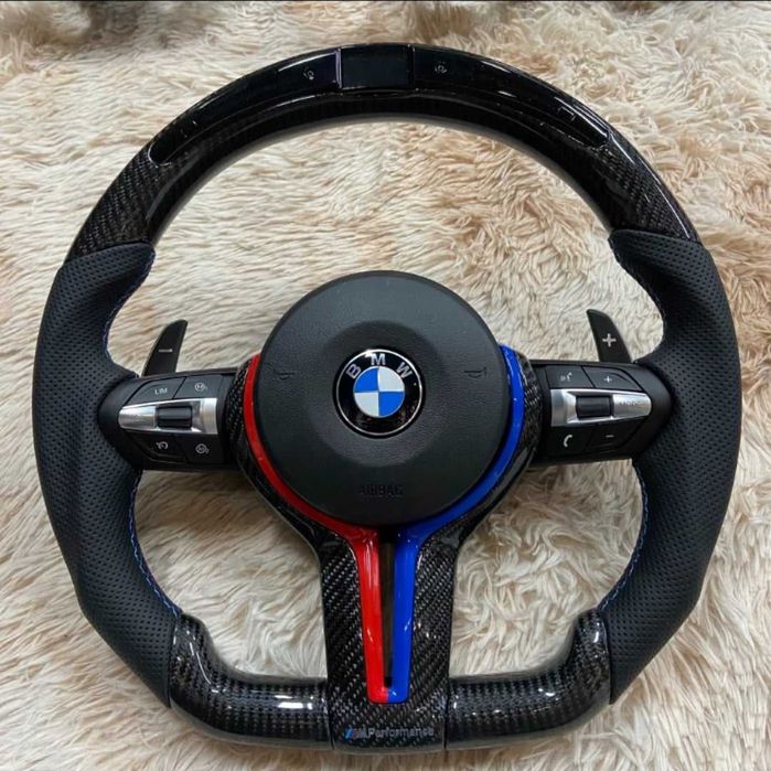 BMW M Performance волан – карбон с червено-сини акценти – F серия