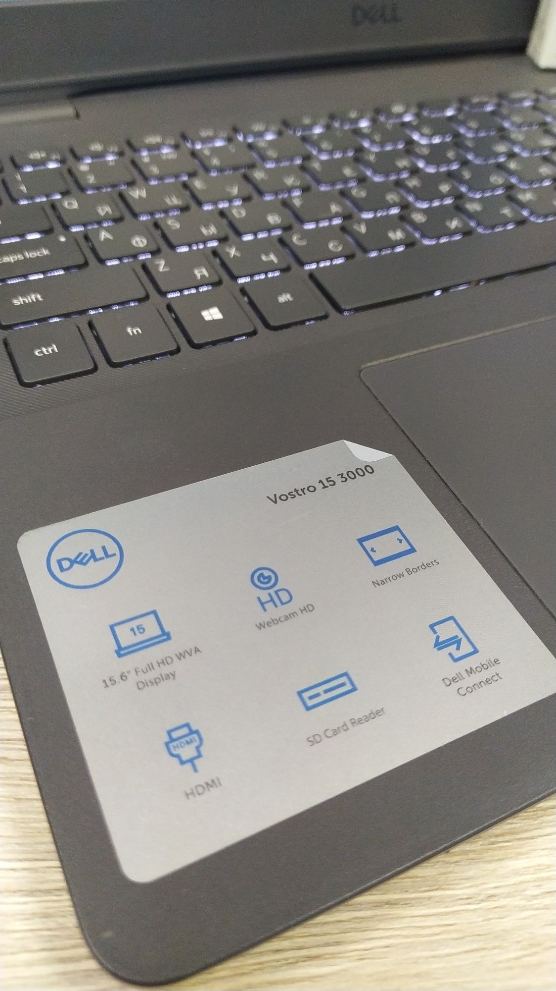 Ноутбук Dell Vostro 15 | Core i3-1115G4 | Intel | 8GB | 512GB SSD