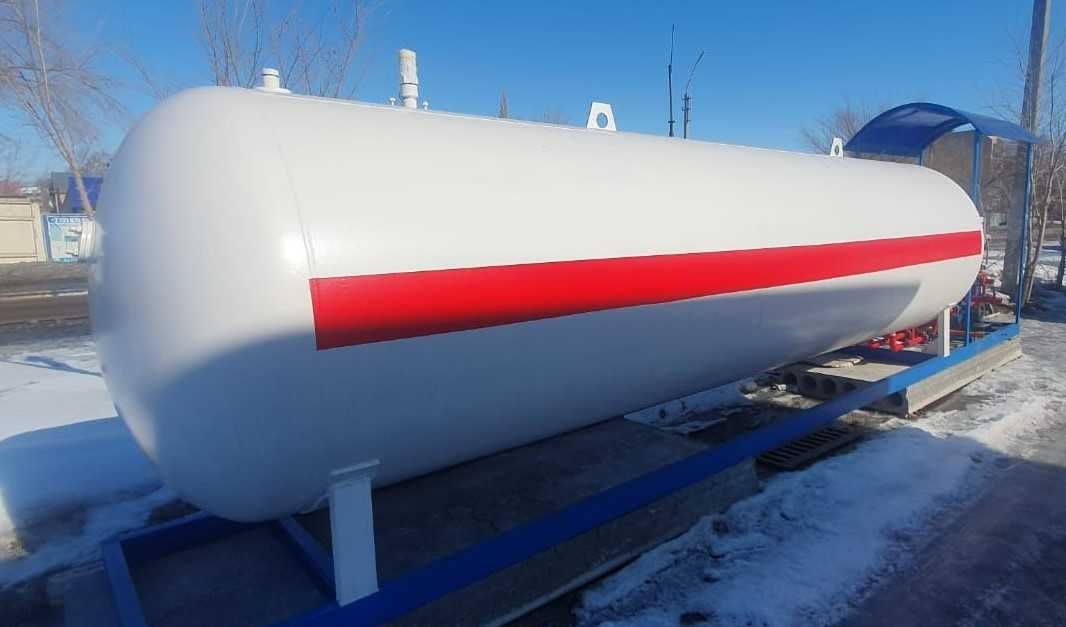 АГЗС  с наземно размещенными емкостями