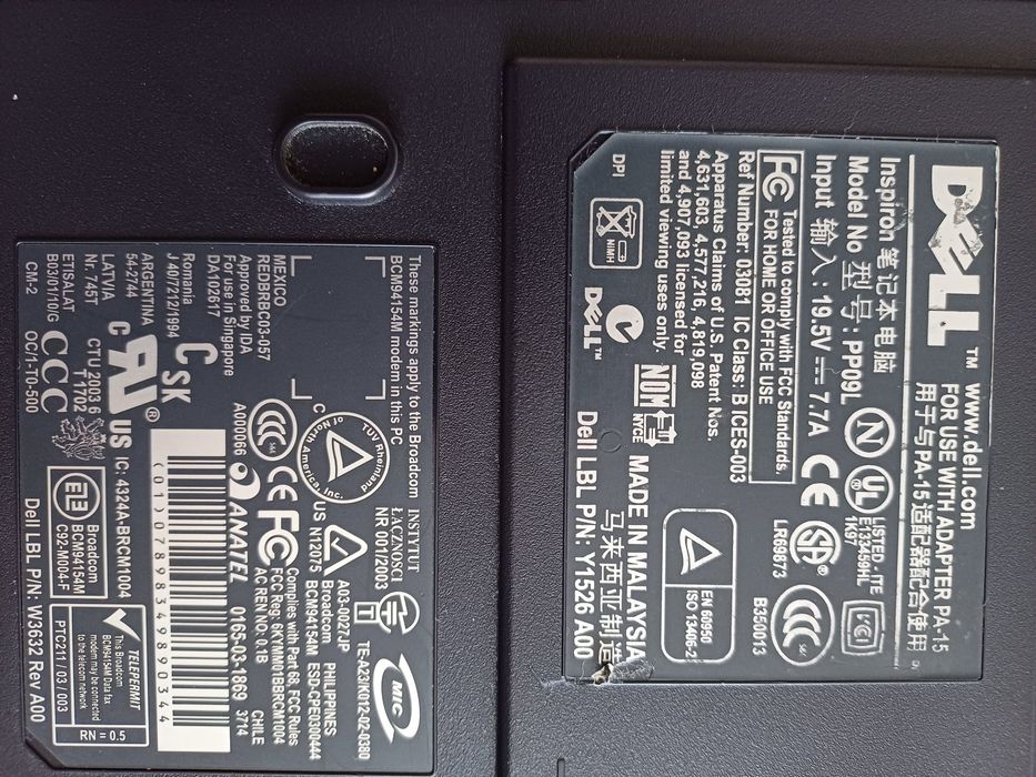 Стар работещ Лаптоп DEEL inspiron 9100