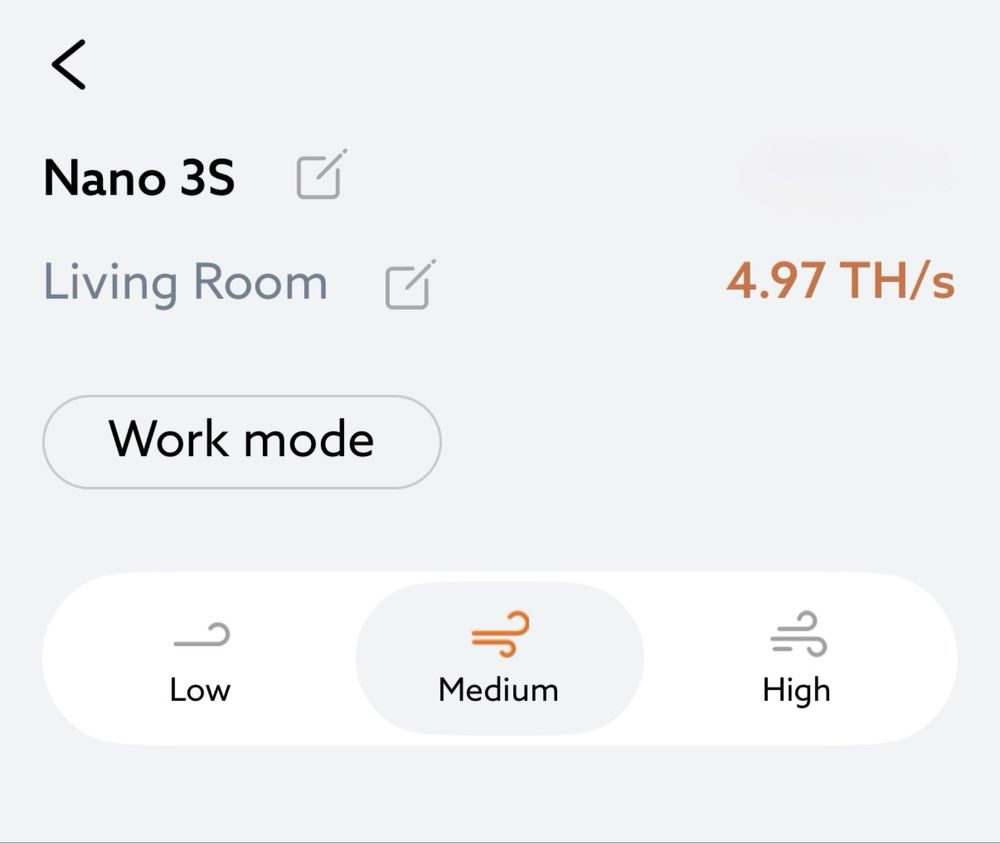 Canaan Avalon Nano 3S 6.4Th/s 134W - Bitcoin BTC Lucky Miner