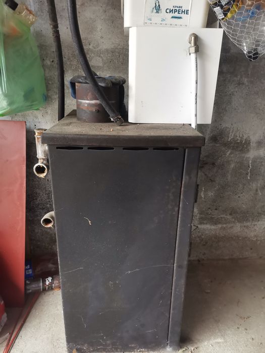 Печка с водна риза 20 кв. + разширителен съд