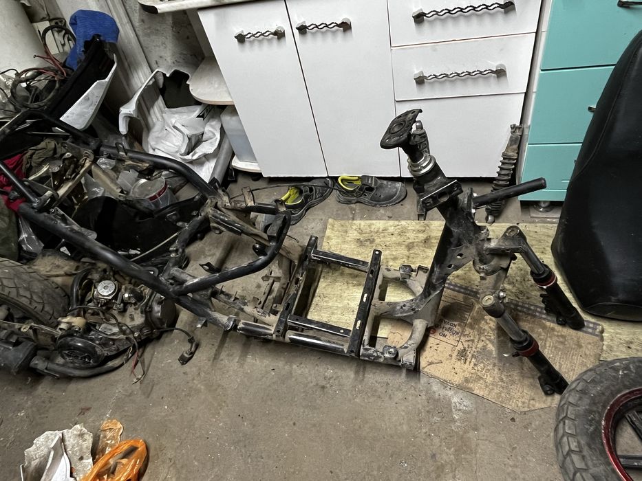 Разбор мопеда по запчастям