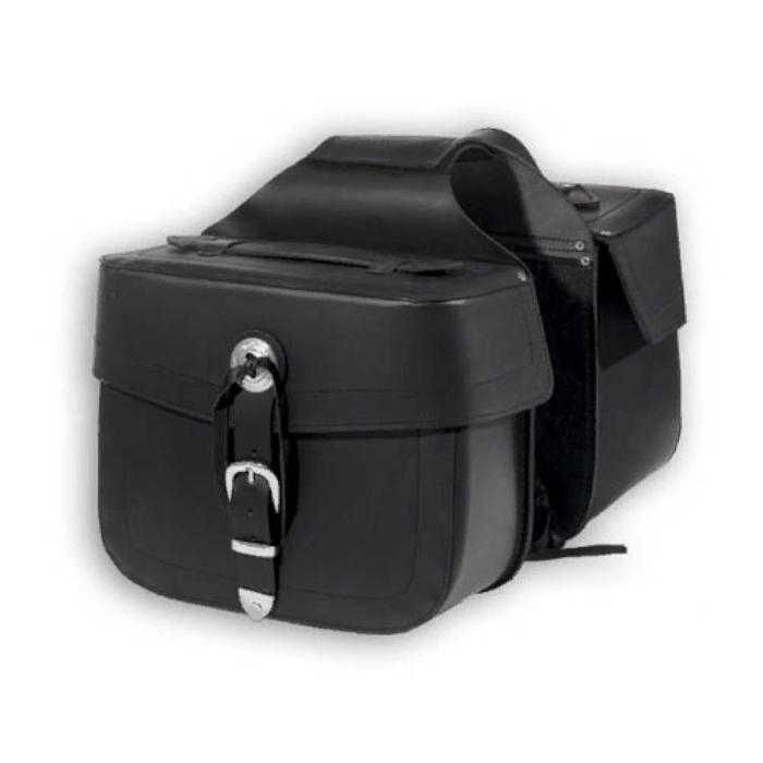 Кожени Мото Дисаги A-pro Canyon Black   А271