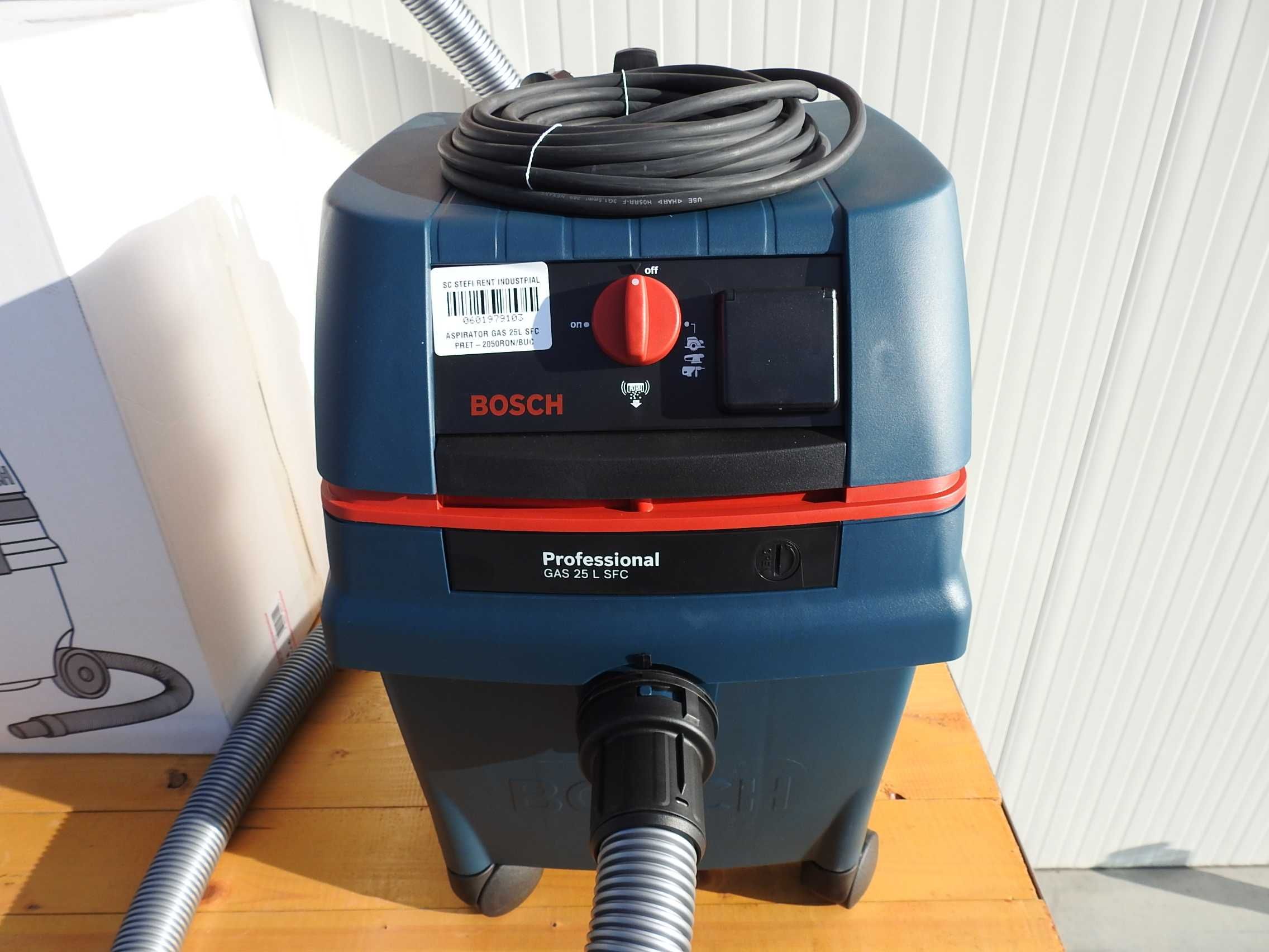 Aspirator bosch gas 25 +slefuitor glet bosch gtr 550