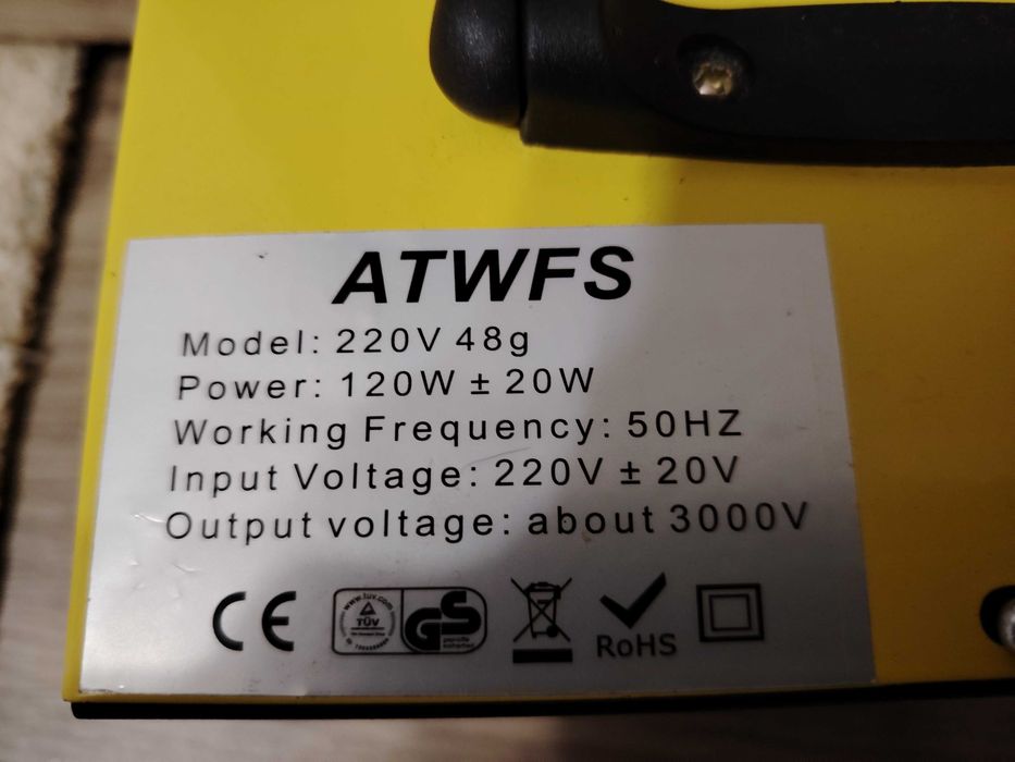 Generator ozon ATWFS , 120 w , Galben