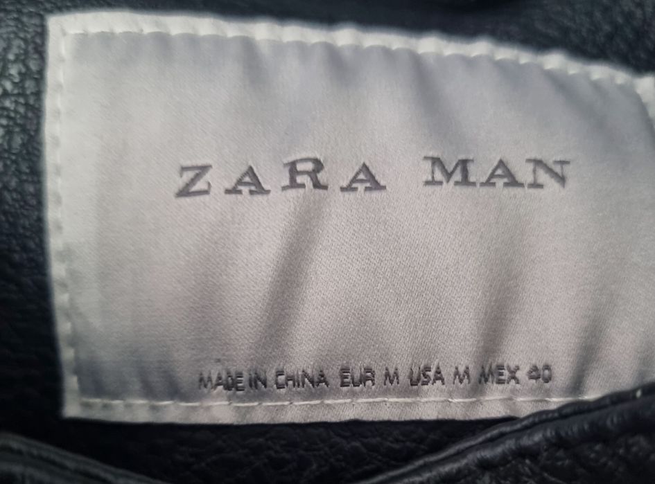 Geacă de piele Zara