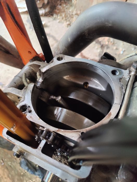 KTM EXC 525 supermoto defect