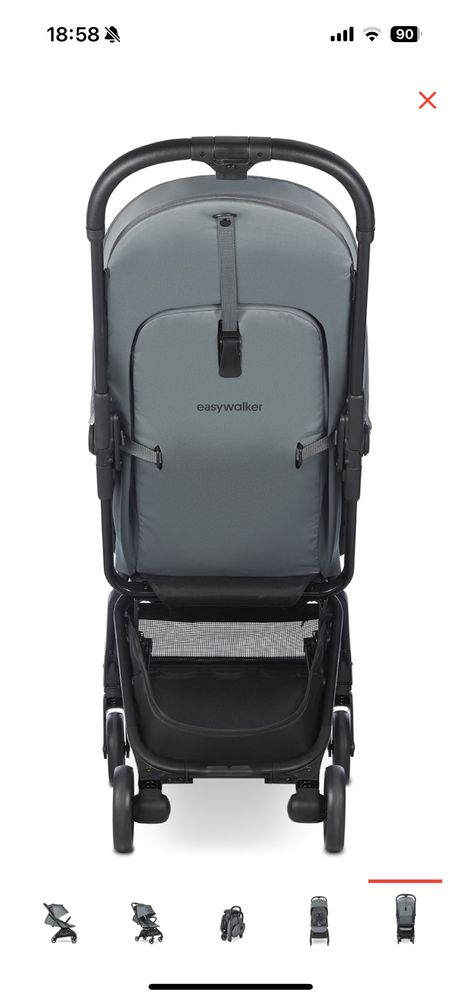 Новинка!!! Easywalker rockey s прогулочная коляска