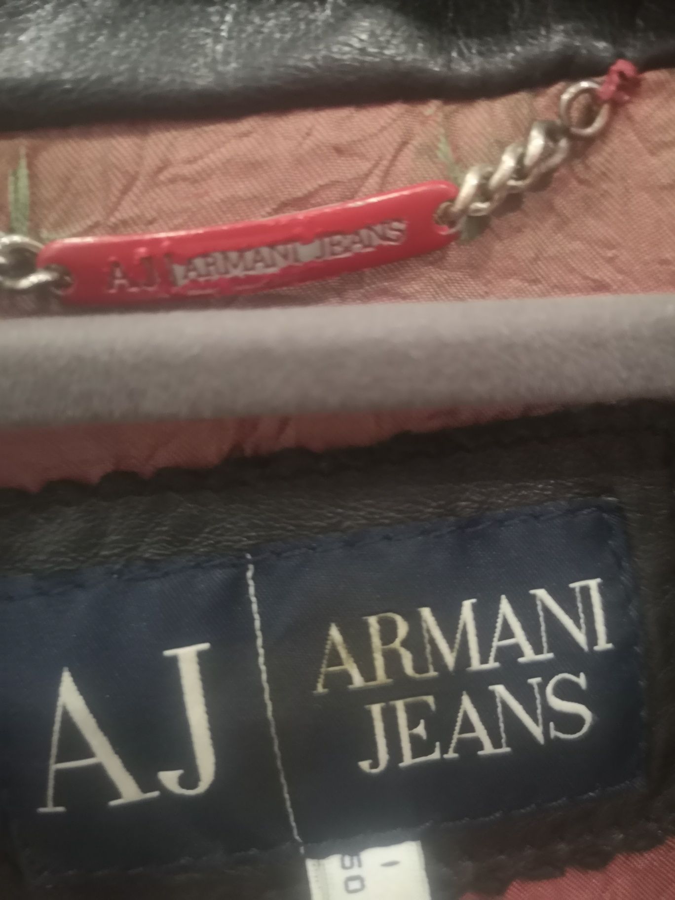 Кожено яке ARMANI Jeans
