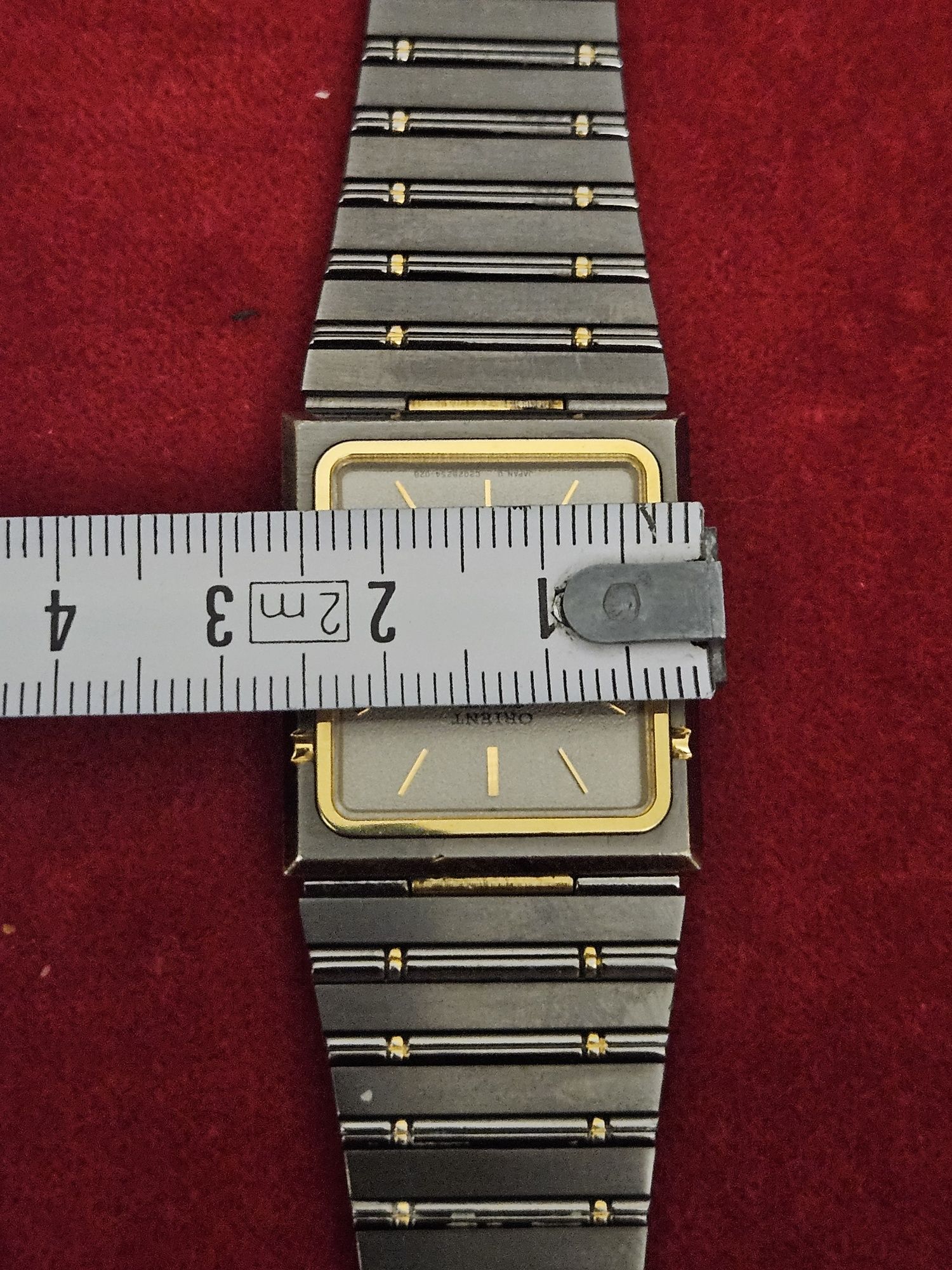 ORIENT Тank Japan. ръчен часовник от 80-те години.