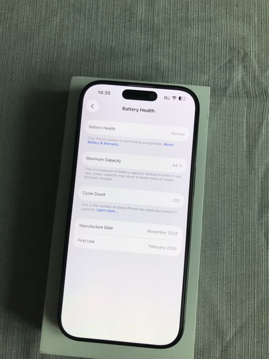 Iphone 16 pro 256Gb