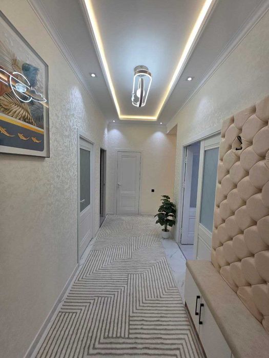 ;Chilonzor‼️3xona 75m2 kvartira yevro tamirlangan mebel va texnika