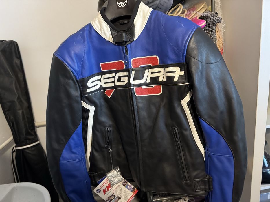 Geaca moto piele Segura Pittis , marimea M , NOU