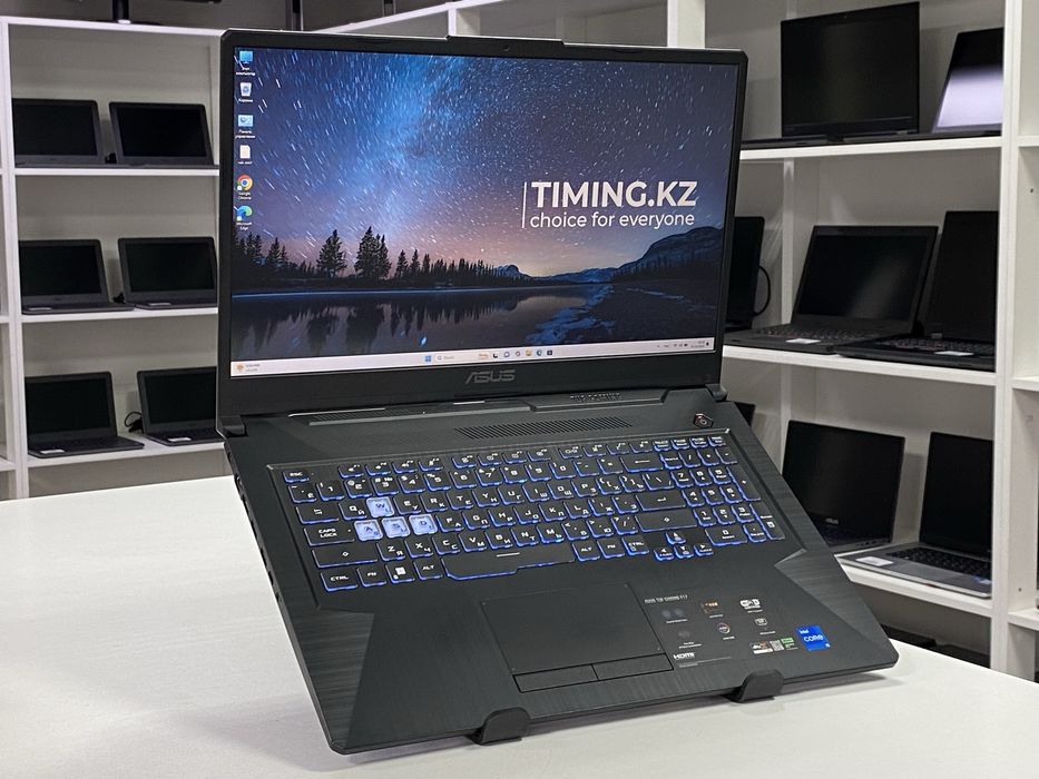 Игровой ноутбук Asus TUF F17 -144Hz/Core i5-11400H/16GB/512GB/RTX 2050