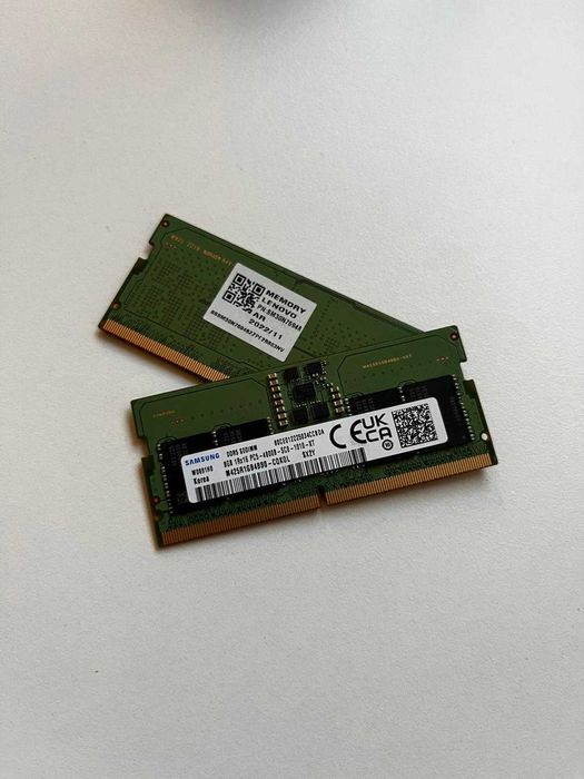Memorie laptop DDR5 16GB (2×8GB) 4800MHz – Samsung/Lenovo