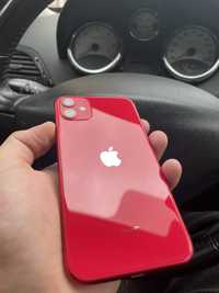 Iphone 11 64gb Red 100% Health