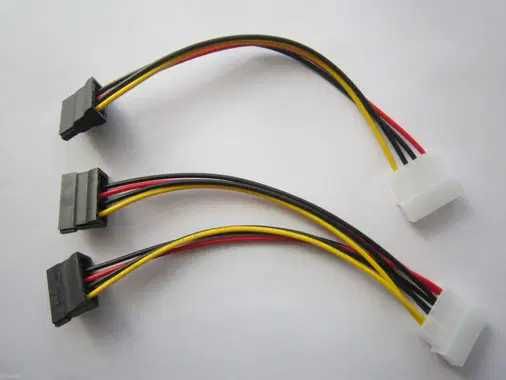 Переходник Molex-Sata, для подкл. питания дисков HDD, SSD.