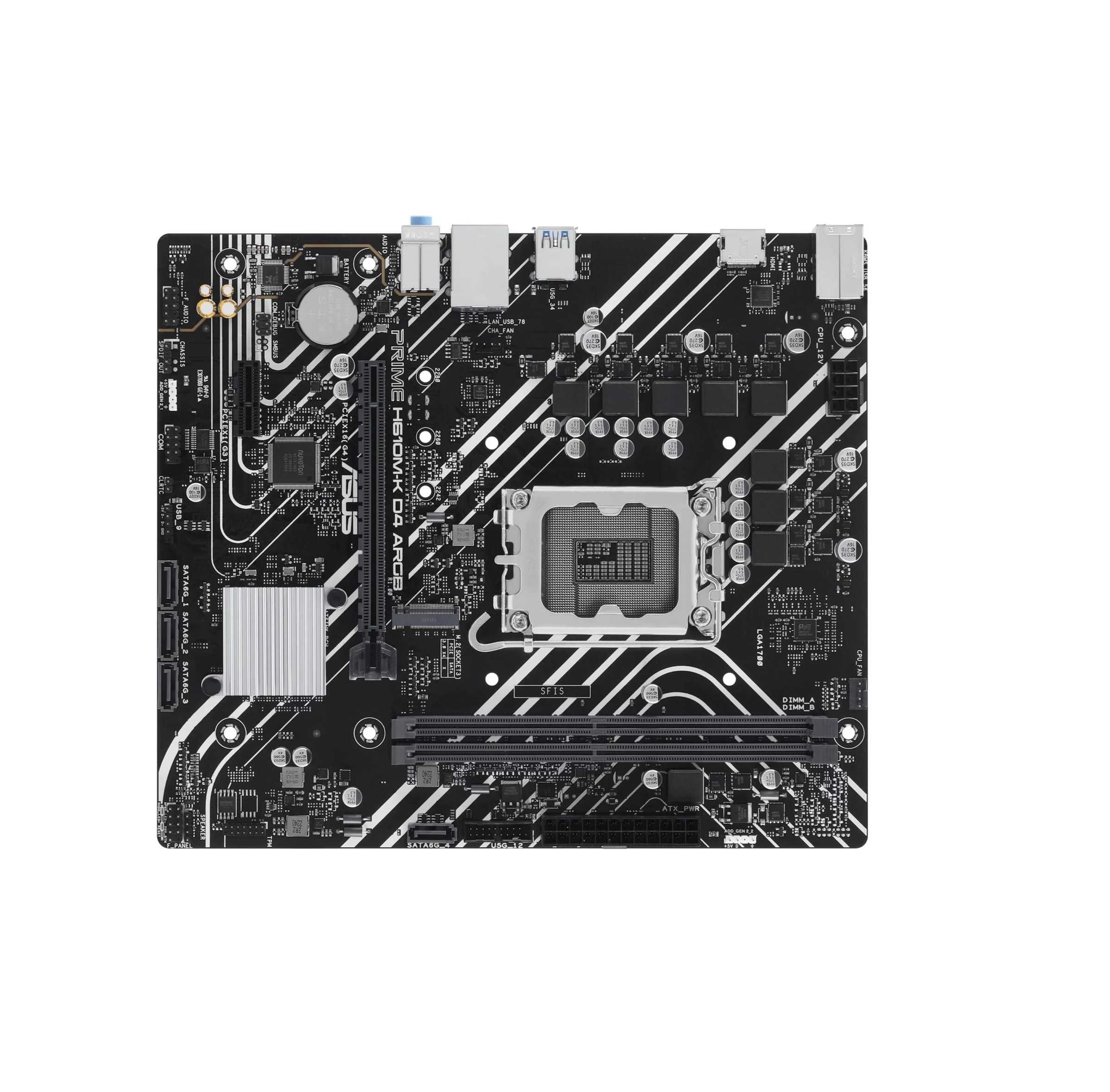 ! Материнская плата MB ASUS PRIME H610M-K ARGB D5 | Цена с НДС