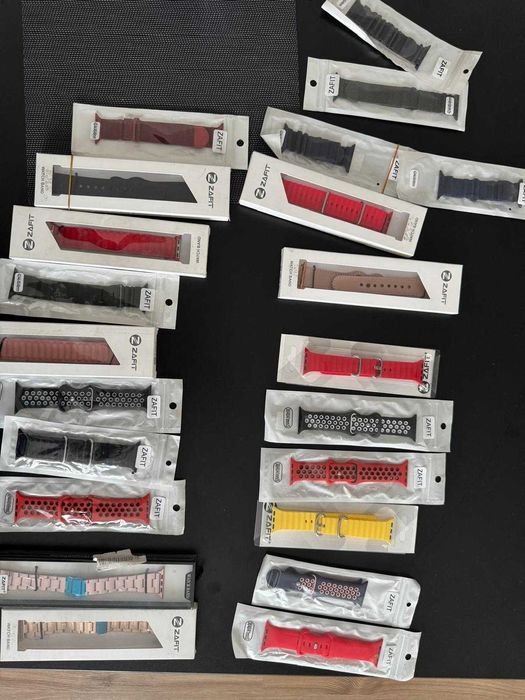 Curele silicon, metlice si pielea Apple Watch, modele multiple