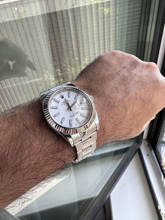 Rolex DateJust 2 41mm aur 18k/otel  - 2017 - impecabil