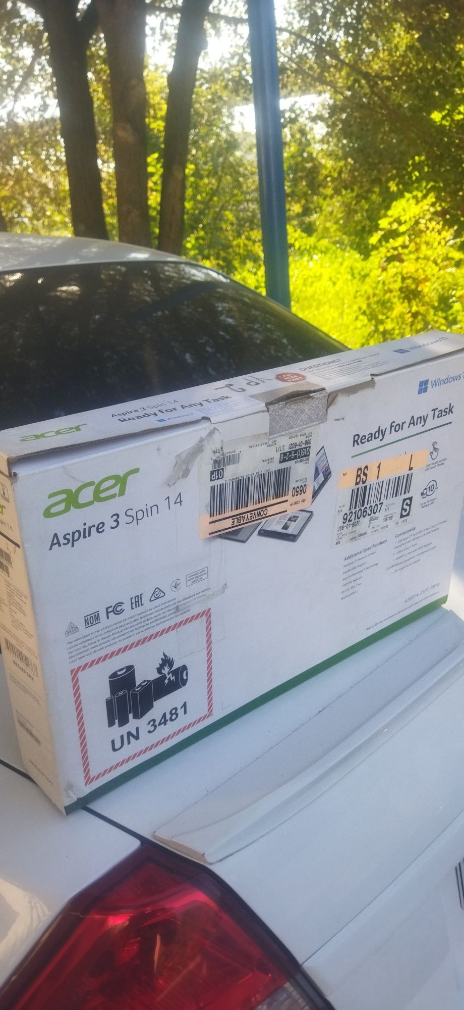 Acer aspire3 Spin14 Yap yangi sotiladi yoki Yangi iPhone va almashtiri