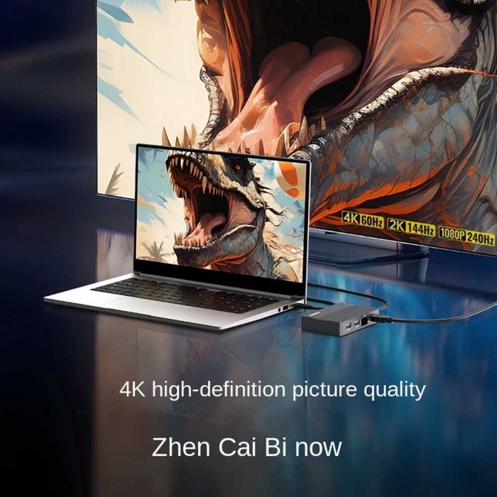 FiRSMART 10-в-1 док станция гибрид  USB-C HUB M.2 NVMe/SATA SSD