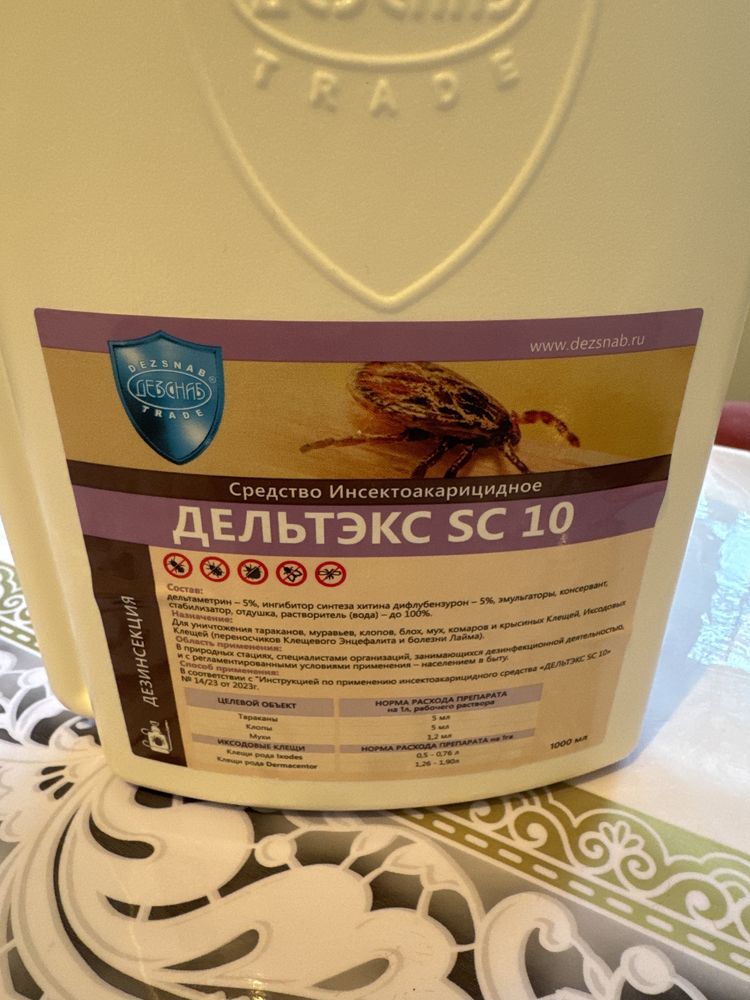 Дэльтекс SC 10 для клапы и насекомы