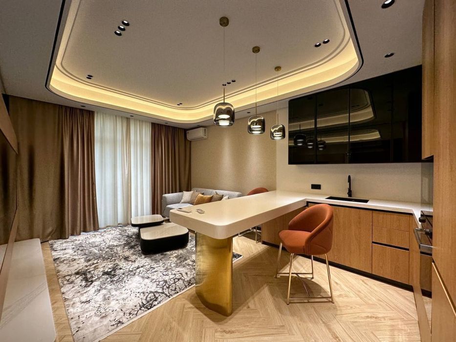 Современная 2 ком кв в ЖК MIRABAD AVENUE с паркингом ,отлич локацией