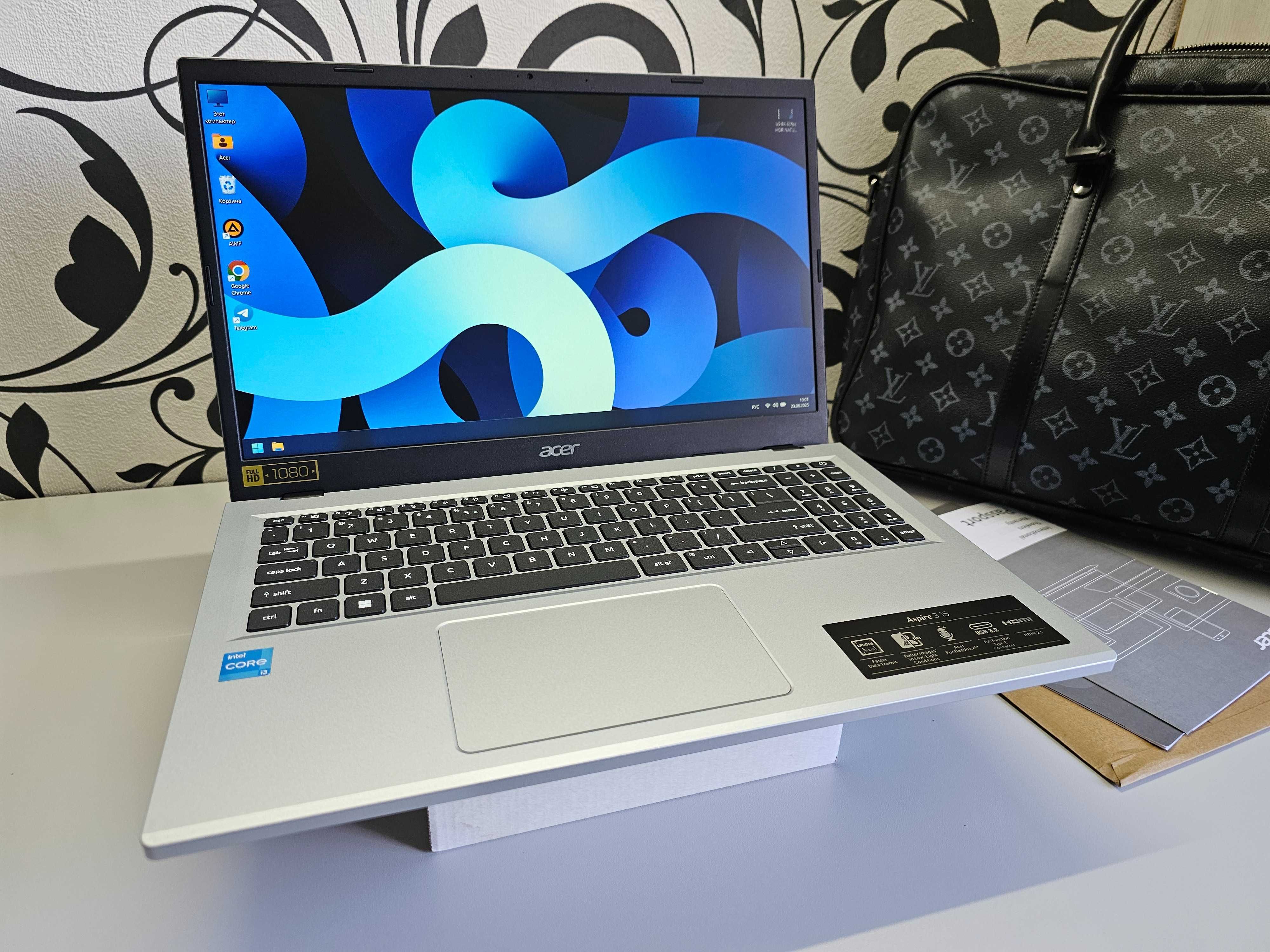 ПРОДАМ Acer A315-510 Ноутбук Core™ i3 13-ПОКОЛЕНИЕ/4GB/256SSD/15.6"FHD