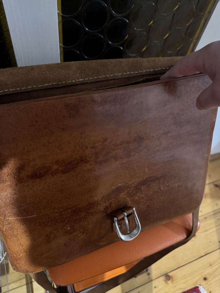Geanta piele vintage
