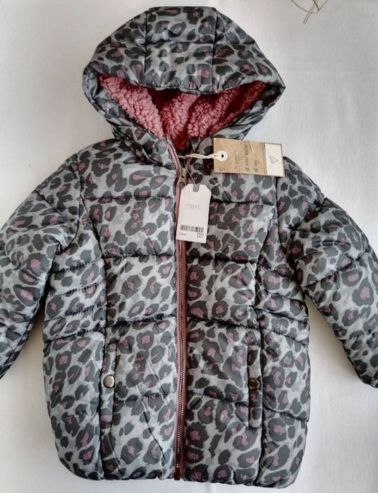 Топло зимно яке Next с каракул