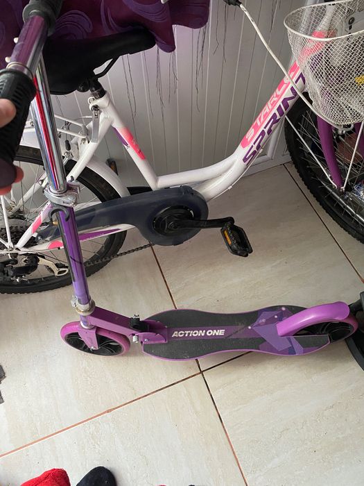 Trotinete de fete mov