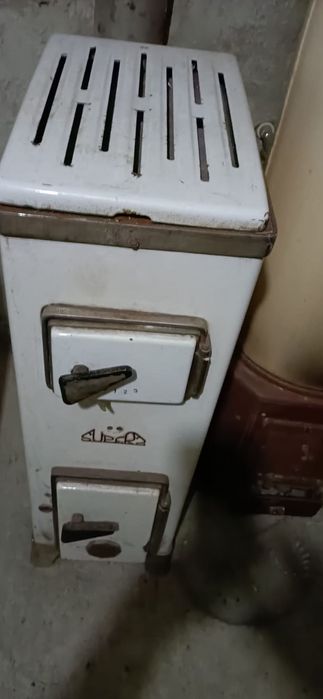 Cazan de baie + sobă