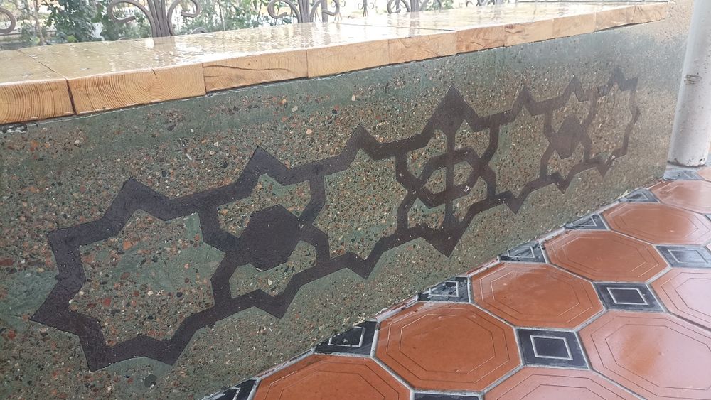 Фибробетоний скамейка гранитниц