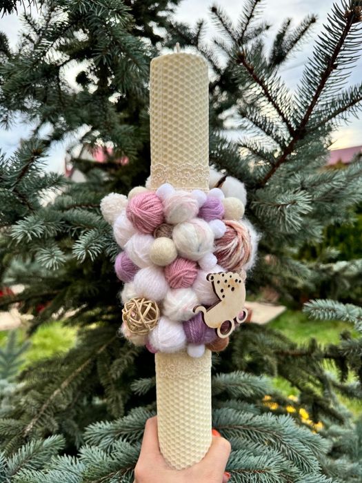 Vand/Confectionez lumanari pentru botez(diferite modele)