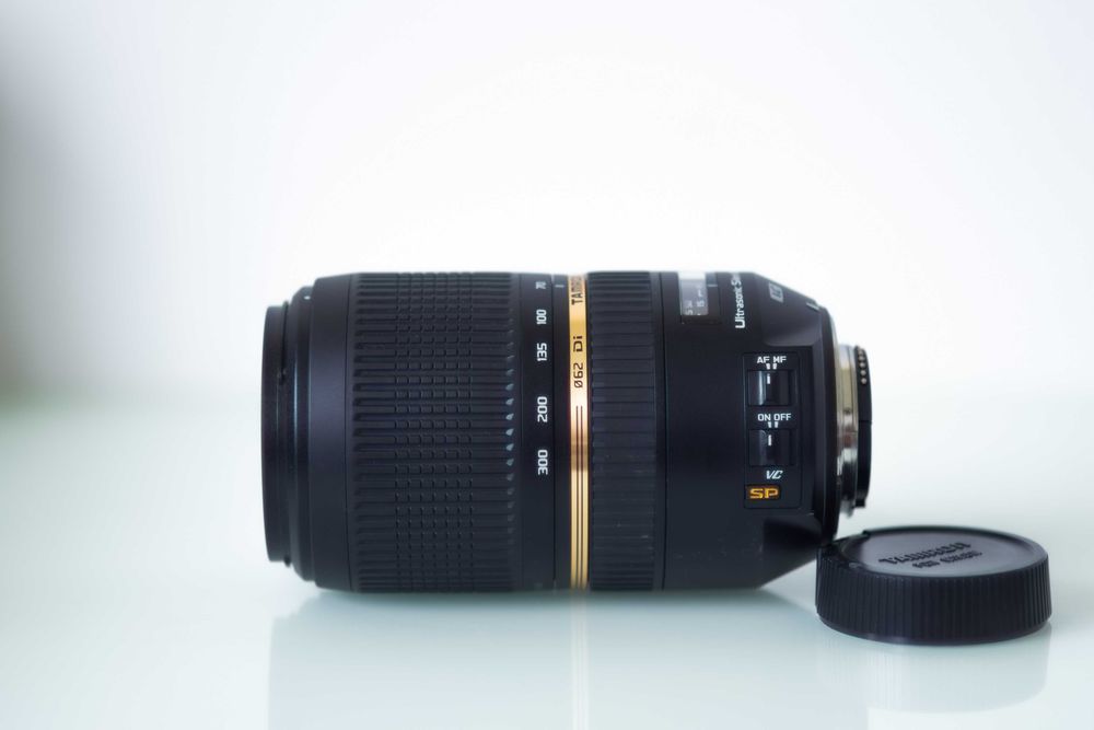Obiectiv TAMRON Nikon 70-300mm FX, AF-S G IF-ED VR, stabilizare