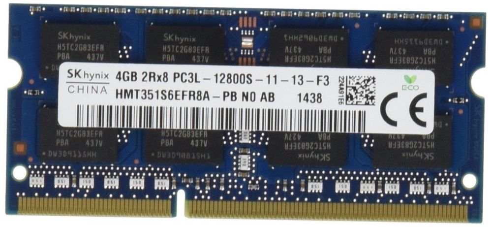 Memorie Ram laptop DDR3 Hynix 4GB 12800 1600Mhz HMT351S6EFR8A-PB PC3L