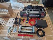 Troliu Auto Profesional 13.500 LBS 6200kg 12V – Cablu Oțel, Nou