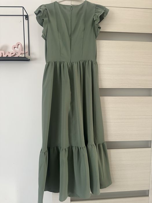 Rochie verde noua.