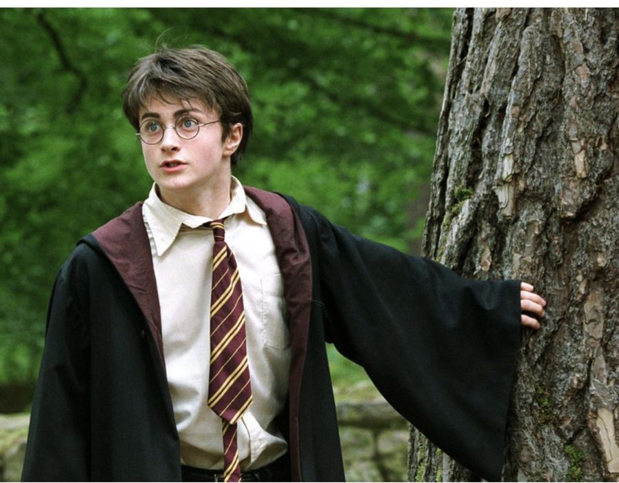 Галстук красный в стиле Гриффиндор