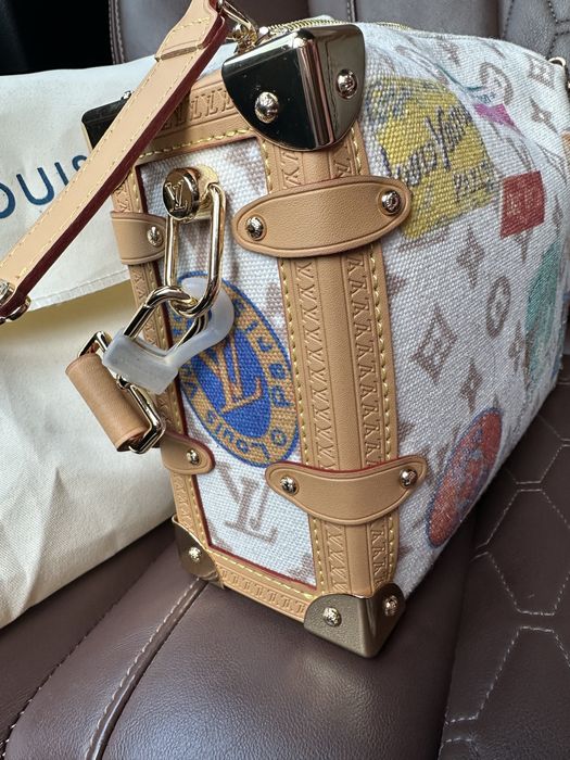 Чанта LV лимитирана серия 2025 Louis Vuitton Side Trunk MM