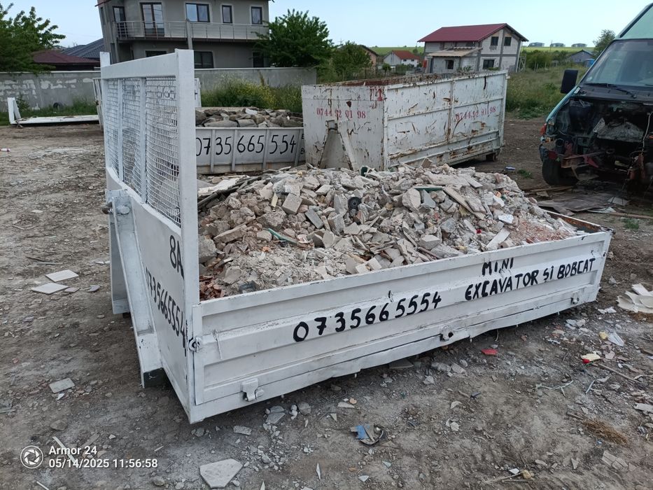 Transport moloz gunoi Demolări manuale Debarasari mobila