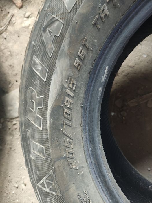 Зимние шины б/у Трианжела