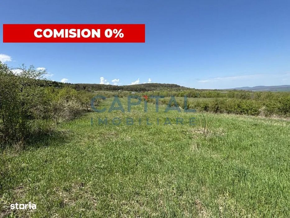 Teren intravilan 2200mp, Front 16m, sat. Padureni, Chinteni