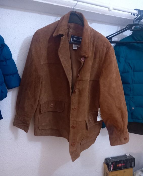 Sacou barbat Saguaro - 100% piele , made in India , marime L