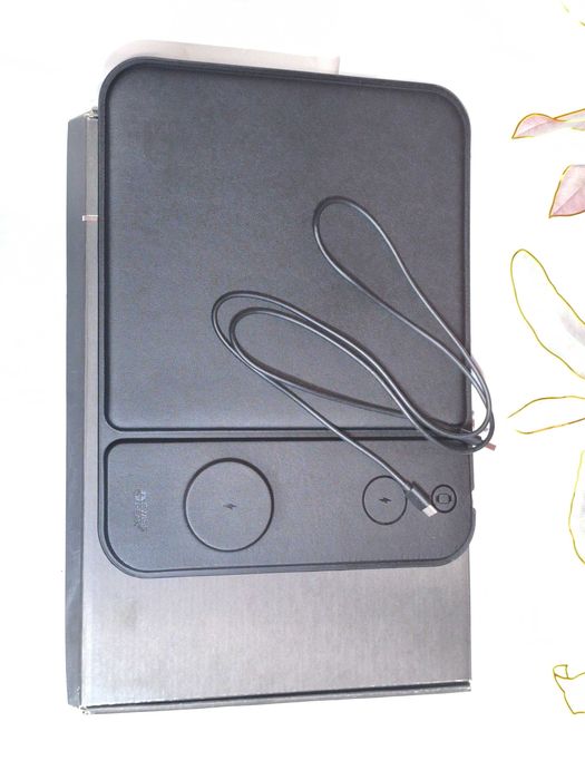 Маус пад с безжично зареждане RCS Recycled PU 15W 3-in-1