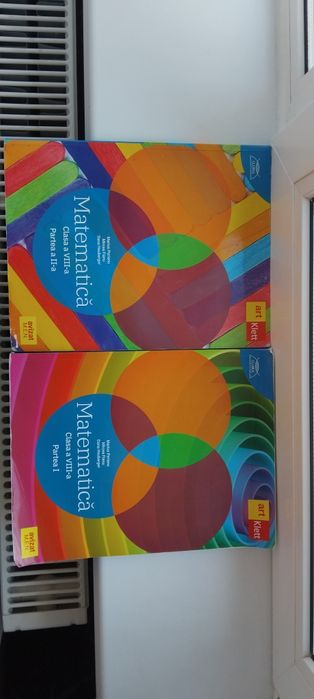 Culegeri matematica clasa aVIII-a partea 1 si 2 de la artKlett