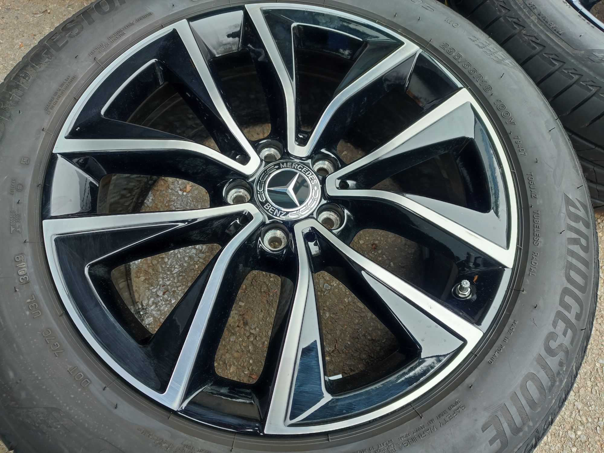 18" оригинални алуминиеви джанти с гуми за Mercedes S223/222/E class.