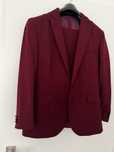 Costum de ocazie burgund, marimea 52